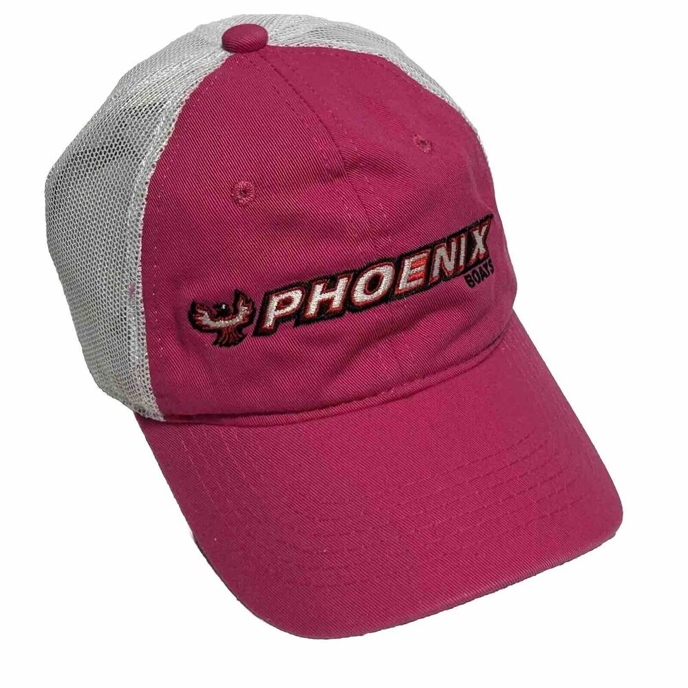 Women’s Phoenix Boats Pink  Hat Adjustable Ball Cap Baseball